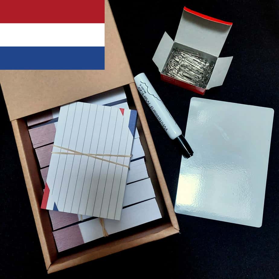 Flashcards startpakket Nederlands